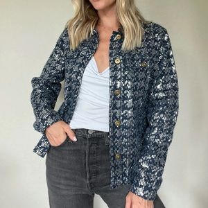 NWT sequin jacket